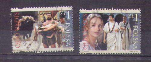Poland. Group of 2 stamps. Used not hinged