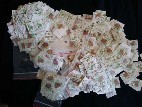 Malaysia. Many, many used stamps off paper. MANY DIFFERENT STATES. Duplications/Unchecked