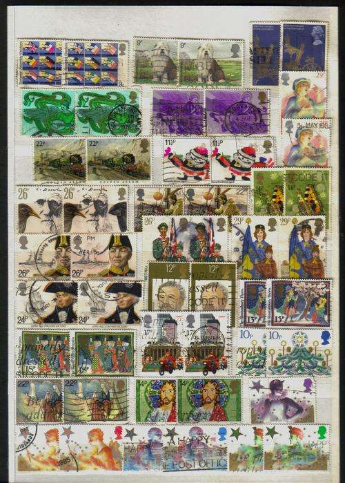 Great Britain. More than 200 stamps. Used.