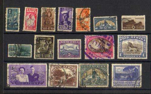 Union. 16 Stamps. Used/hinged