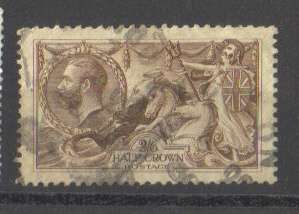 Great Britain. 1 x 2 shilling 6d stamp. Used/hinged