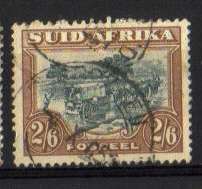 Union. 1 x 2 Shillings 6d stamp. Used/hinged