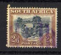 Union. 1 x 2 Shillings 6d stamp. Used/hinged