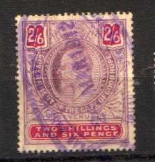 Cape of Good Hope. 1 x 2 Shilling 6d Revenue stamp. Used/hinged.
