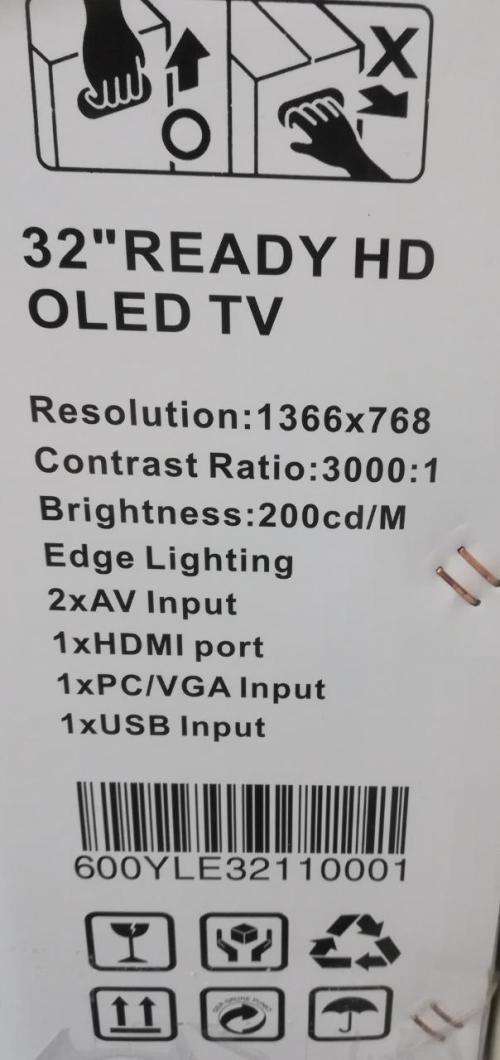 32" CURVED LED TV