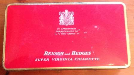 Benson & Hedges tin