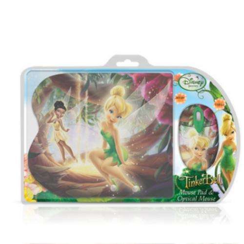 Disney Fairies - Tinkerbell Mouse Pad and Optical Mouse