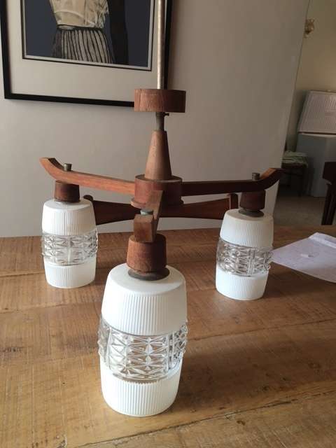 Scandinavian look mid-century ceiling light