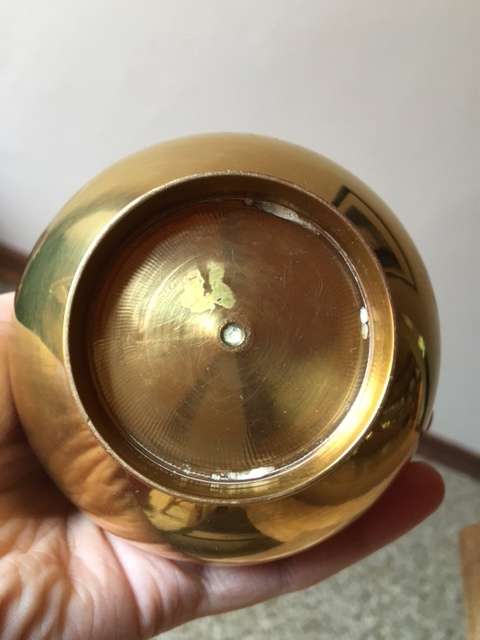 Brass lot of four items - all for one bid