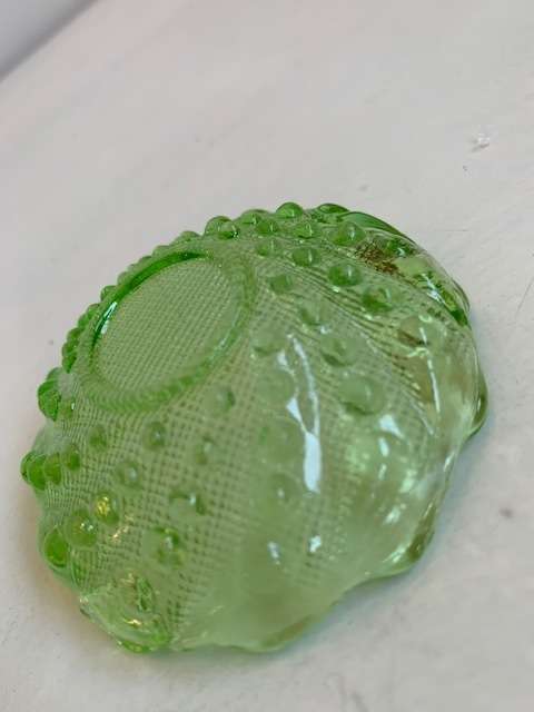 Stunning antique hobnail glass trinket bowl - delightful