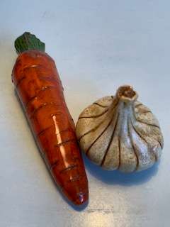 Cute and well-made ceramic vegetables