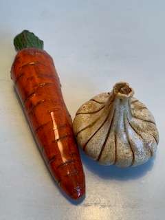 Cute and well-made ceramic vegetables