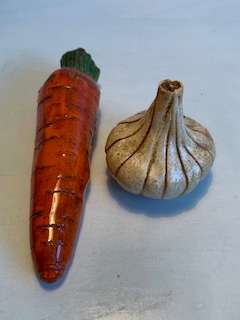 Cute and well-made ceramic vegetables