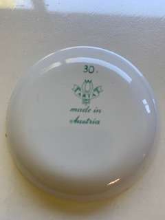 Beautiful Arta made in Austria enamel pin dish
