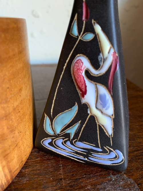 Pair of Crescent Ware vases