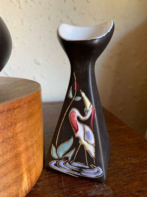 Pair of Crescent Ware vases