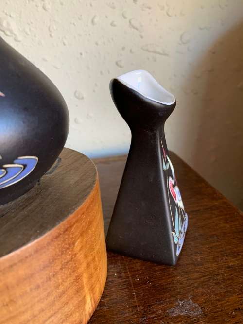 Pair of Crescent Ware vases