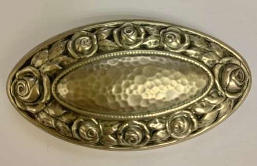 #60 Beautiful silver (?) brooch - 800 EP