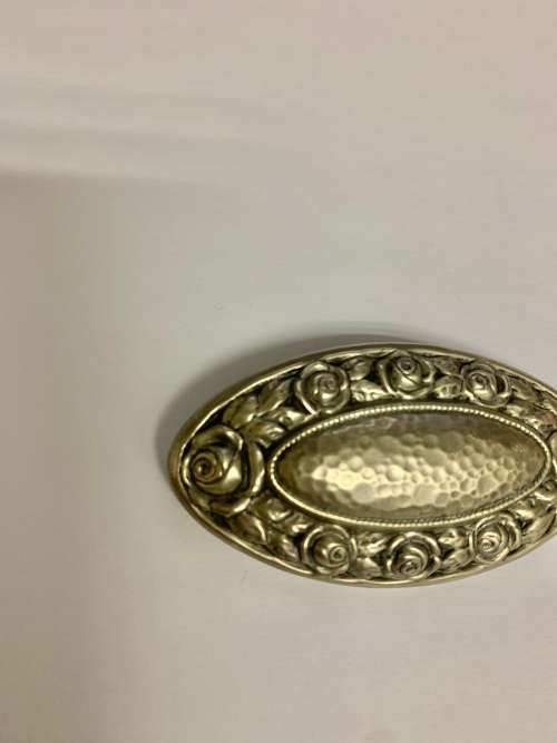 #60 Beautiful silver (?) brooch - 800 EP