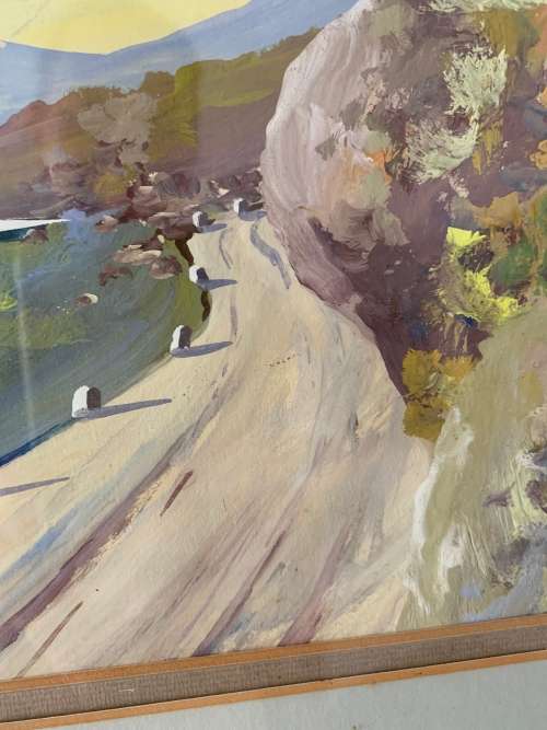 Beautiful Oil Painting Of Lions Head By H Anderson