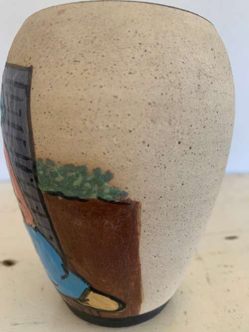 Beautiful pottery item marked Douglas to the base