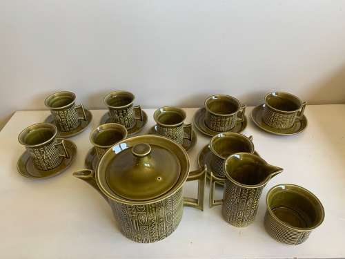 Breathtaking 20-pce Portmeirion Tea And Coffee Set