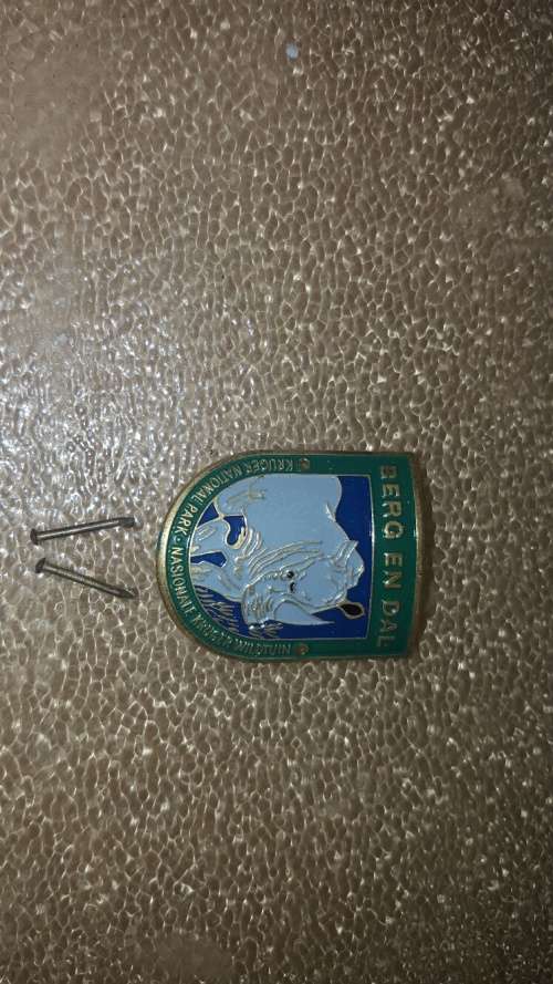 Vintage South African Nation Parks badge lot