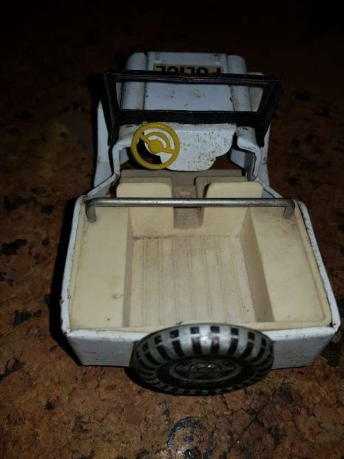 Vintage tin jeep. Made in japan.