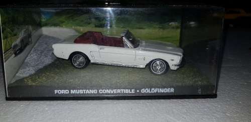 Mint in box golden eye ford mustang 1:43 scale