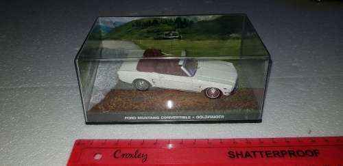 Mint in box golden eye ford mustang 1:43 scale