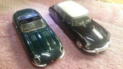 delprado 1964 citroen and 1961 Jaquar E type