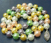 8 MM SOUTH SEA MULTICOLOUR PEARLS SHELL 18'