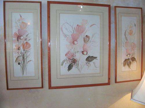 Stunning watercolour painting set by Johan Taljaard 1986