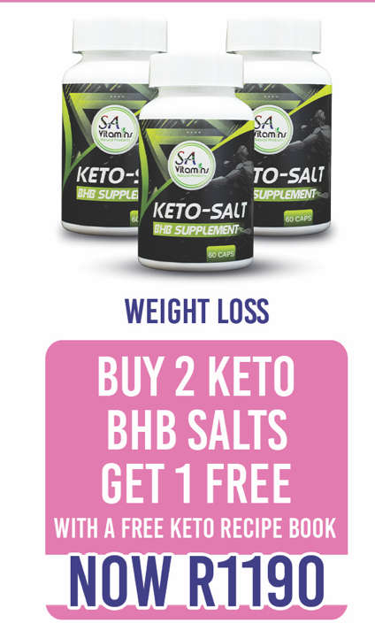 Buy 2 get 1 free, Keto-Salt BHB Supplement 60 Caps