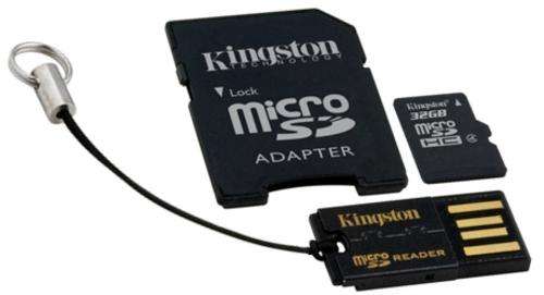 32GB SD + USB FlashDrive Combo Kingston