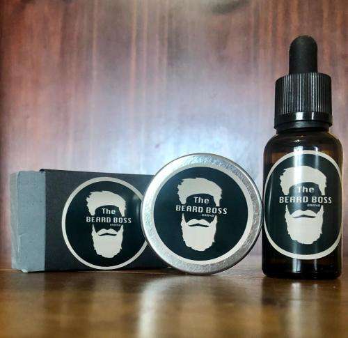 The BEARD BOSS Brand Father's Day Spice Beard Care Combo