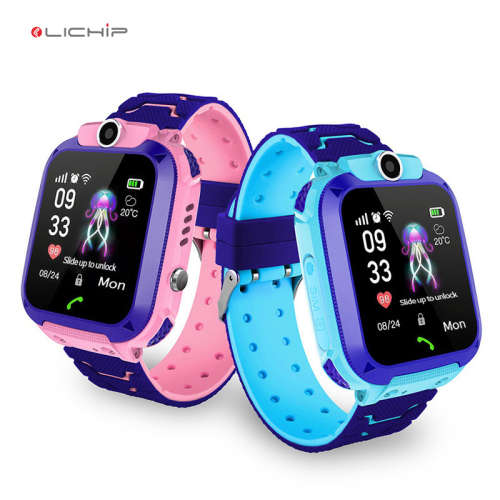 Kids GPS Tracker Smart Watch - blue