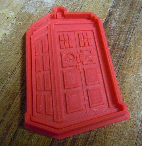 Dr. Who TARDIS Cookie Cutter