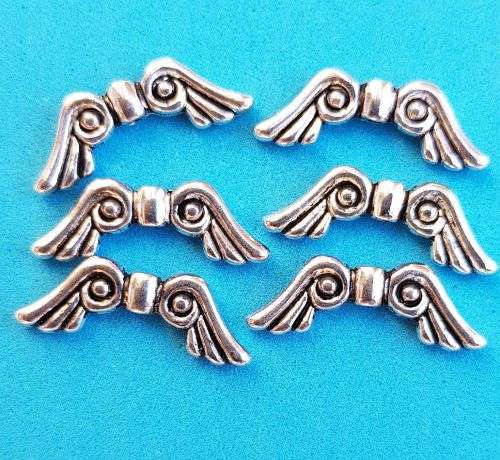 Tibetan silver Wings Spacer 21 x 4mm - each