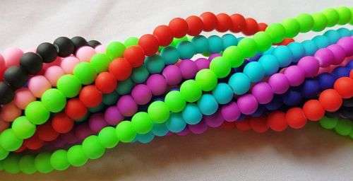 160  x 6mm   Beads As per Picture-8 Colors