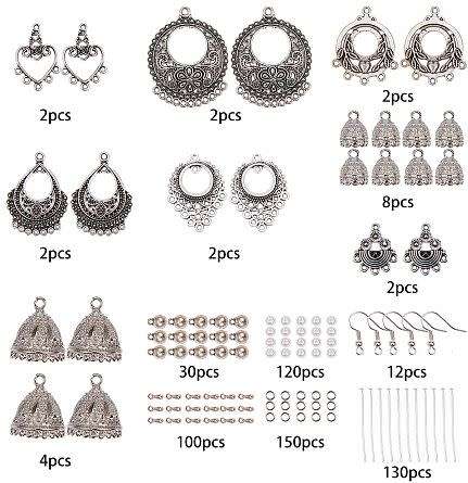 ***DIY*** Chandelier Earring Components Kit***497 Pcs