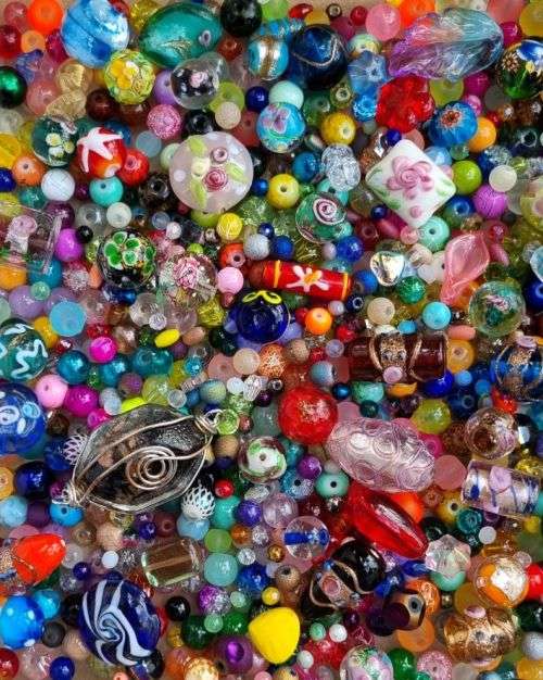 ^^Crazy Wednesday^^ 3.6Kg Assorted Glass Beads and Findings +/- 8130 pc