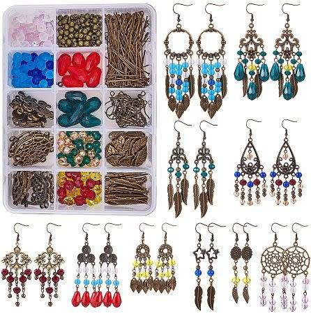 ***DIY*** Alloy / Brass Chandelier Earring Components Kit***497 Pcs