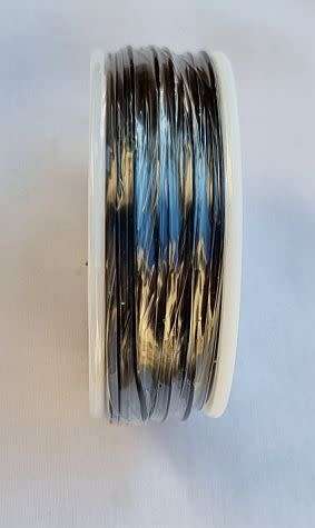 1 Roll - 23m   Black  / 1mm /  Aluminum Wire  /18 Gauge