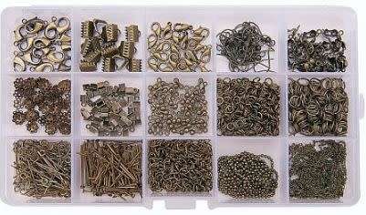 !! Crazy Wednesday !!   5.1 Kg Assorted Beads and Findings +/- 10020pcs