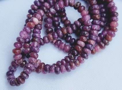 *Clearance Sale*1 Strand (4x2.5mm) Natural /  Kunzite / Flat / Round / Beads +/- 145