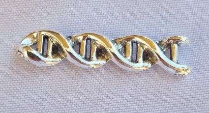 1pc x (28x7mm) Twisted / Antique Silver  Tibetan Style Connector