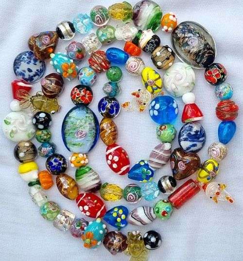 !!Weekend Special !! Mixed Packets / Glass Beads & Findings +/- 7440pc / Please Read Description**