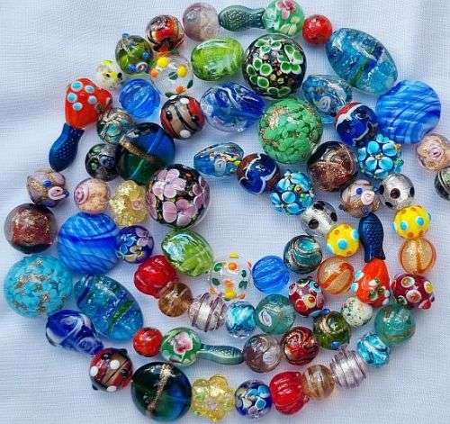 !!Weekend Special !! Mixed Packets / Glass Beads & Findings +/- 7440pc / Please Read Description**