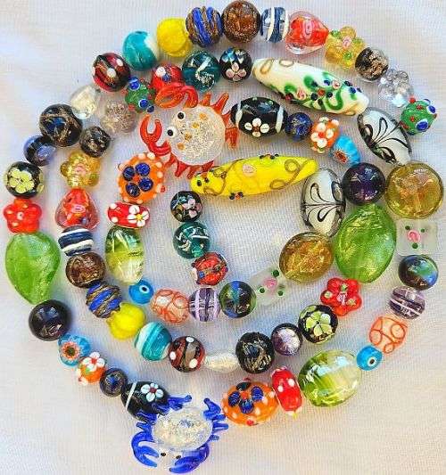 !!Weekend Special !! Mixed Packets / Glass Beads & Findings +/- 9358pc / Please Read Description**